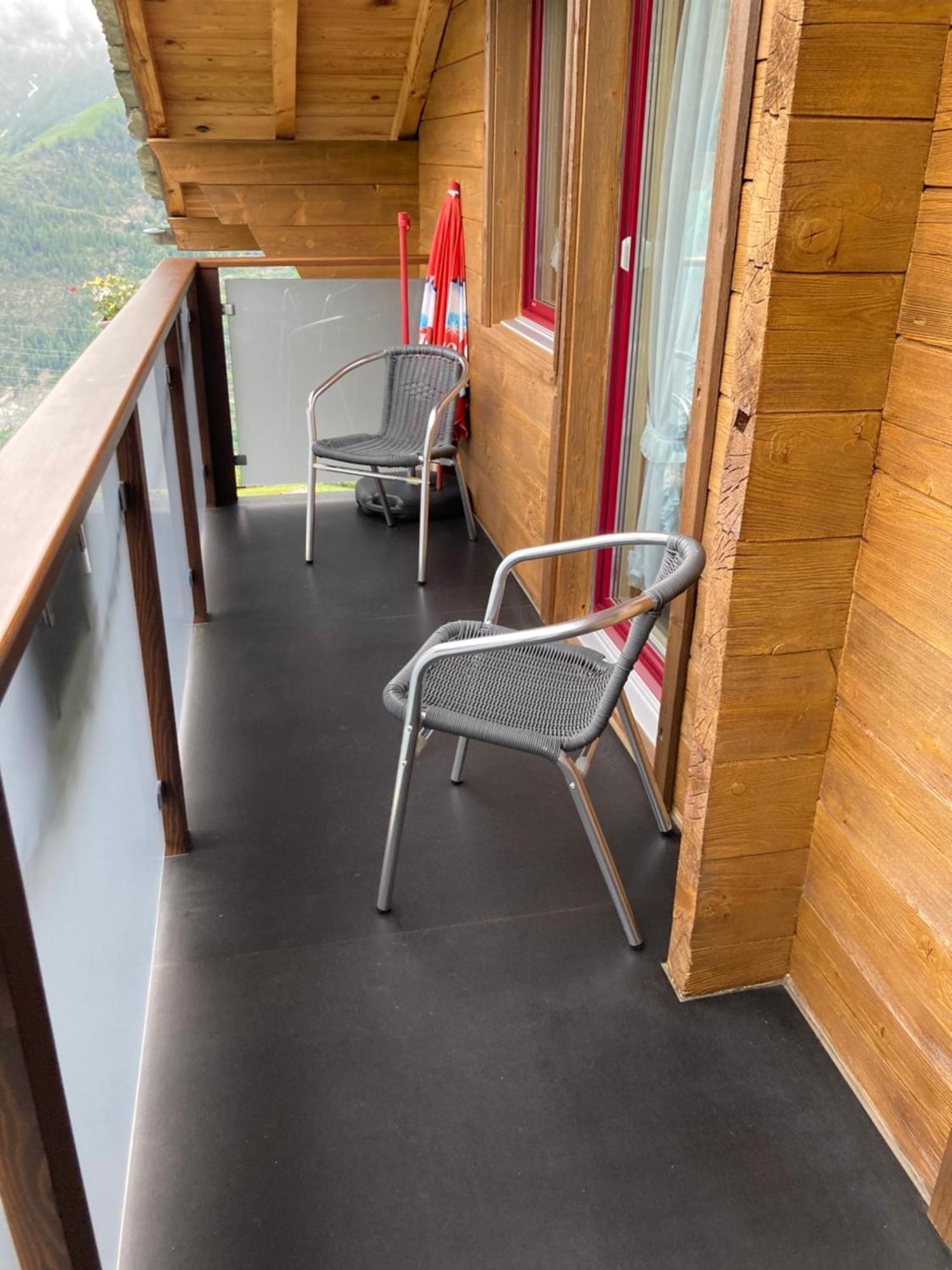 Haus Dorfblick Apartment Grächen Exterior foto
