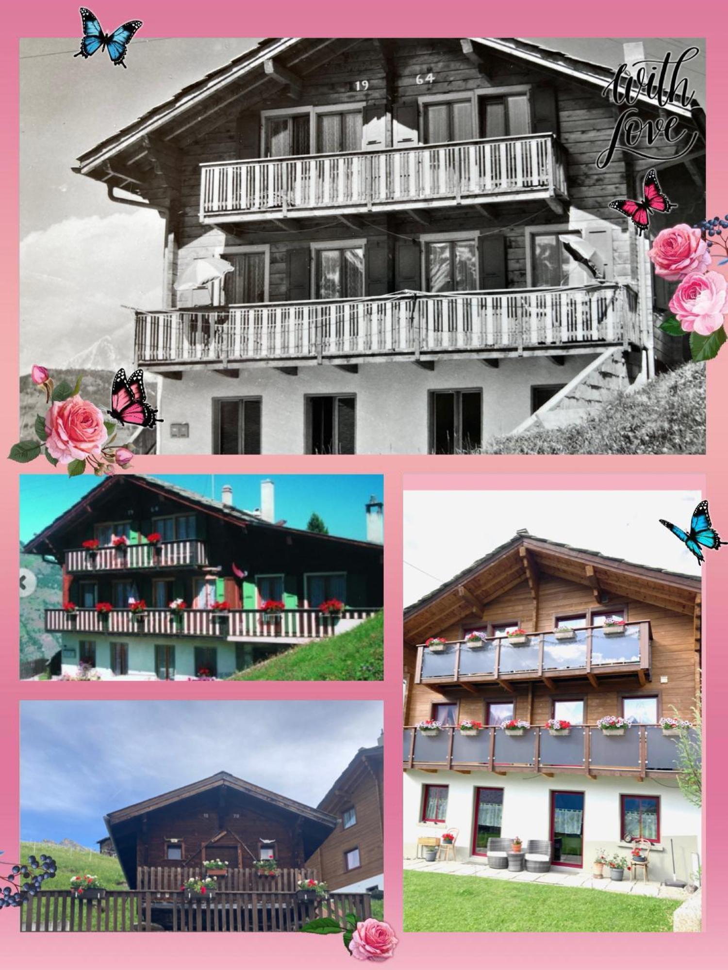 Haus Dorfblick Apartment Grächen Exterior foto